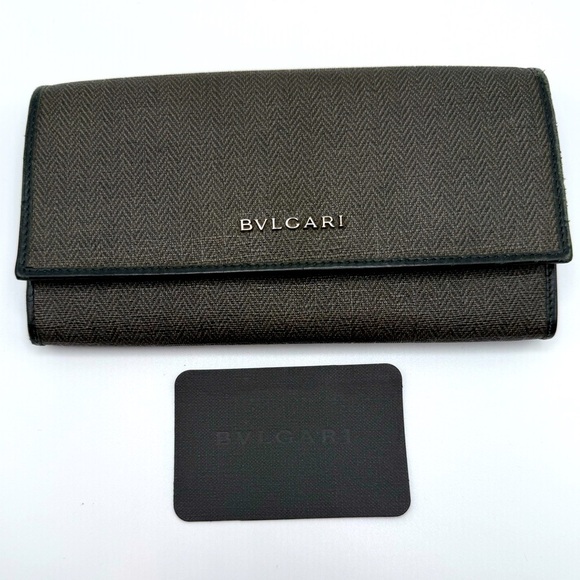 Handbags - Bvlgari Black Wallet Weekend Grey